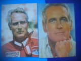 HOPCT LOT NR 1336 PAUL NEWMAN -ACTORI / ARTISTI-2 CARTI POSTALE-NECIRCULATE