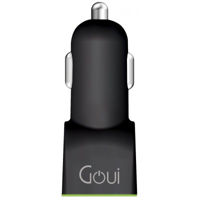 Incarcator Auto USB Goui Duo +D, Quick Charge 3.0 + PD, 36W, 1 X USB - 1 x USB Type-C, Negru G-CARPD36W-K foto