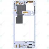 Capac mijloc Samsung Galaxy A22 4G (SM-A225F) alb GH98-46652B