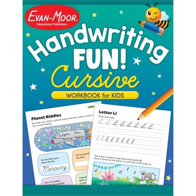 Handwriting Fun! Cursive, All Grades Workbook