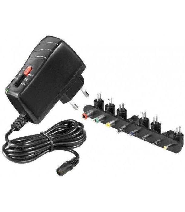 Adaptor alimentator universal in comutatie 3-7V 2.5A 2500mA Goobay