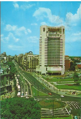 CPI B14311 CARTE POSTALA - BUCURESTI. HOTEL INTERCONTINENTAL foto