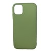 Husa silicon soft-touch compatibila cu Apple IPhone 11, Verde, ALC MOBILE