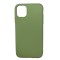 Husa silicon soft-touch compatibila cu Apple IPhone 11, Verde