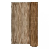 vidaXL Gard Salcie Natural, 300 x 100 cm, Maro - Decor Gradina, Curte, Fundal Exotic