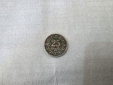 MONEDA DANEMARCA 25 ORE 1911