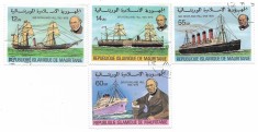 Mauritania (1) - Centenarul mortii lui Sir Rowland Hill, 1979 - serie obliterata