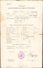A1903 Certificat școlar, 1909, Făgăraș, elevă rom&acirc;ncă ortodoxă