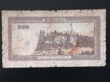 BANCNOTA-500 LEI 1942 - 19 lv 26.42-ROMANIA