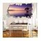 Sticker decorativ, gaura in perete 3D, Ocean, 85 cm, 178STK-1