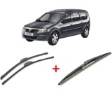 Cumpara ieftin Set 3 stergatoare DACIA LOGAN MCV (KS_) 2007 - 2013, pentru parbriz si luneta, Bosch Twin