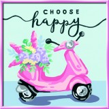 Cumpara ieftin Pictura Pe Numere - Scuter Choose Happy, Ravensburger