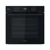 Cuptor incorporabil Whirlpool OMSK58CU1SB, Electric, 71 l, Autocuratare catalitica, Display, Clasa A+, Negru