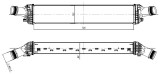 NRF 309048 Intercooler, compresor