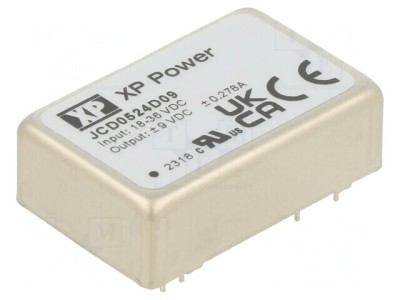 Convertor DC/DC 5W 18-36V la 9V/-9V 266kHz foto