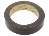 Bandă magnetică maro 25mm x 5m