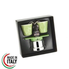 Set Espressor Moka Reginetta Verde