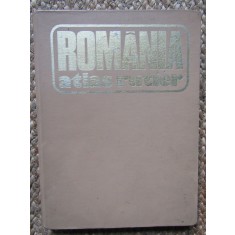ROMANIA , ATLAS RUTIER , 1981
