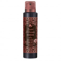 Deodorant Spray Tesori d'Oriente Hammam, pentru Femei, 150 ml, cu Ulei de Argan si Flori de Portocal, Deodorant pentru Femei, Deodorant Tesori d'Orien