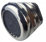 Presetupa metrica M50 din metal alama nichelata diametru 32-38mm IP68, LEDO