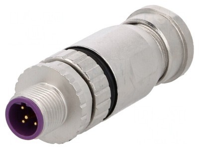 Mufă M12 5-Pin Dreaptă Profibus IP67 60V foto