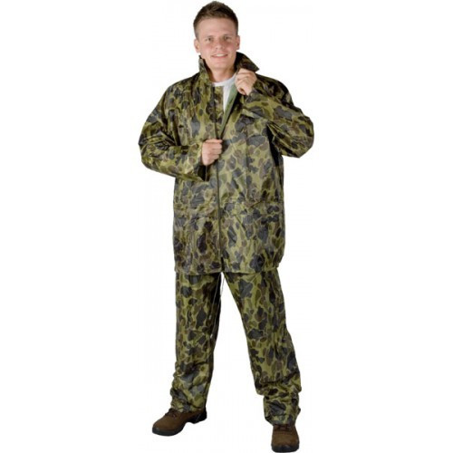 Costum Ploaie impermeabil camuflaj vanatoare, L, M, XL, XXL, XXXL |  Okazii.ro