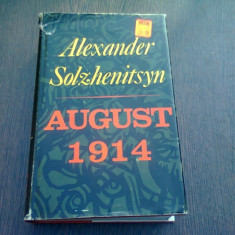 AUGUST 1914 - ALEXANDER SOLZHENITSYN (CARTE IN LIMBA ENGLEZA)