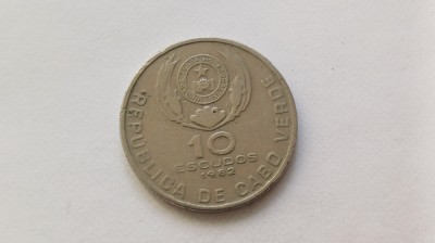 Capul Verde- 10 escudos 1982 foto