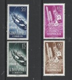 Guinea Spaniola 1953 - Ziua mărcii poștale, insecte, fluturi, serie neuzata
