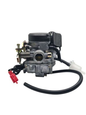 Carburator Scuter chinezesc GY80 4T 60cc 80cc 4T - Soc electric si Pompa de sprit foto