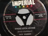 Fats Domino &ndash; Coquette/Whole... (1964/Imperial/France) - Vinil Single pe &#039;7/, Rock and Roll, Electrola