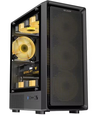 Carcasa PRO GAMING VISION Mid Tower ARGB NEGRU foto