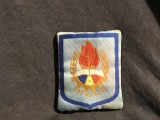 Emblema / Ecuson pionier din material textil perioada RSR !