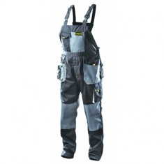 TOPMASTER Pantaloni de lucru cu pieptar si buzunare, marimea M