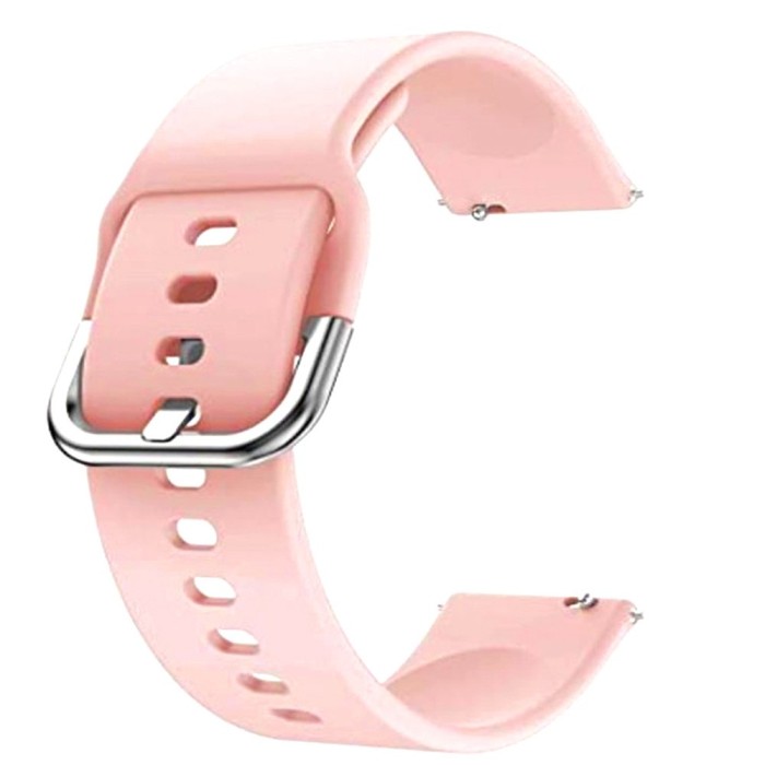 Curea din silicon compatibila cu Huawei Watch GT 3 46mm, Telescoape QR, 22mm, Apricot