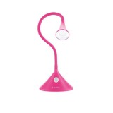 Lampa de masa GoGEN LL88P, 3.2W, gat flexibil, culoare roz, clasa energetica A ++
