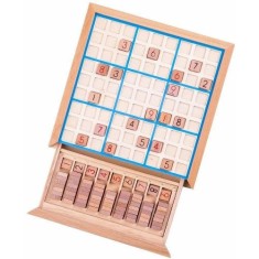 Joc BigJigs Toys din Lemn Sudoku foto