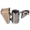 Afumator apicol inox mediu conic cu suport dalta