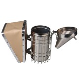 Afumator apicol inox mediu conic cu suport dalta