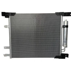 Condensator climatizare Nissan Note/Versa Note (E12), 04.2013-, motor 1.6, 82 kw benzina, cutie CVT, full aluminiu brazat, 484 (445)x407 (395)x16 mm,