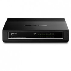 SWITCH 16 PORTURI TP-LINK TL-SF1016D 10/100MB - KOM-SF1016D