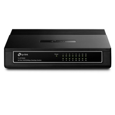 SWITCH 16 PORTURI TP-LINK TL-SF1016D 10/100MB - KOM-SF1016D foto