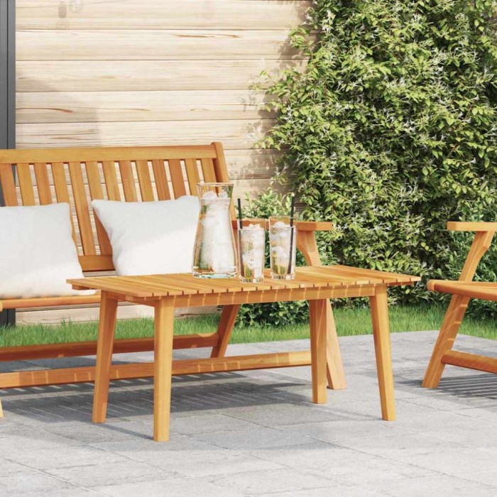 vidaXL Set dining pentru exterior Maro Lemn Solid de Acacia 367816