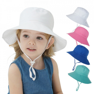 Pălărie de soare pentru copii, protectie UPF 50+, 2-6 ANI foto