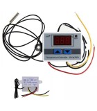 Termostat Digital LCD XH-W3001, 110-230V, -50&deg;C - +110&deg;C, Control Temperatura, Incalzire/Racire, Senzor NTC, Sonda Impermeabila