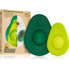 Food Huggers Set of 2 Avocado Huggers® capac din silicon pentru avocado 2 buc