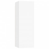 Cumpara ieftin Comoda TV, alb, 30,5x30x90 cm, lemn prelucrat