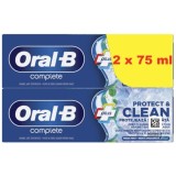 Pachet Pasta de dinti Complete Protect &amp; Clean, 2x75ml, Oral-B
