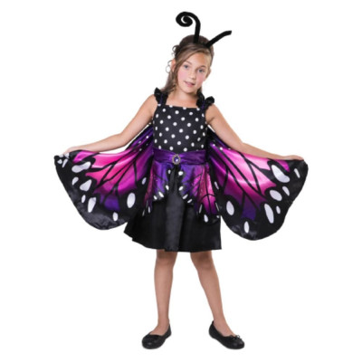 Costum Zana Fluture pentru fete 10-12 ani 140-152 cm foto