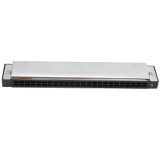 Muzicuta cu 24 de gauri din metal, design clasic Harmonica 24